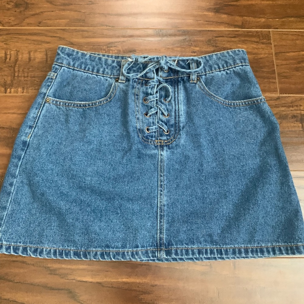 Denim skirt